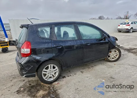 2008 Honda Fit Sport from USA, damaged, VIN JHMGD38608S060808